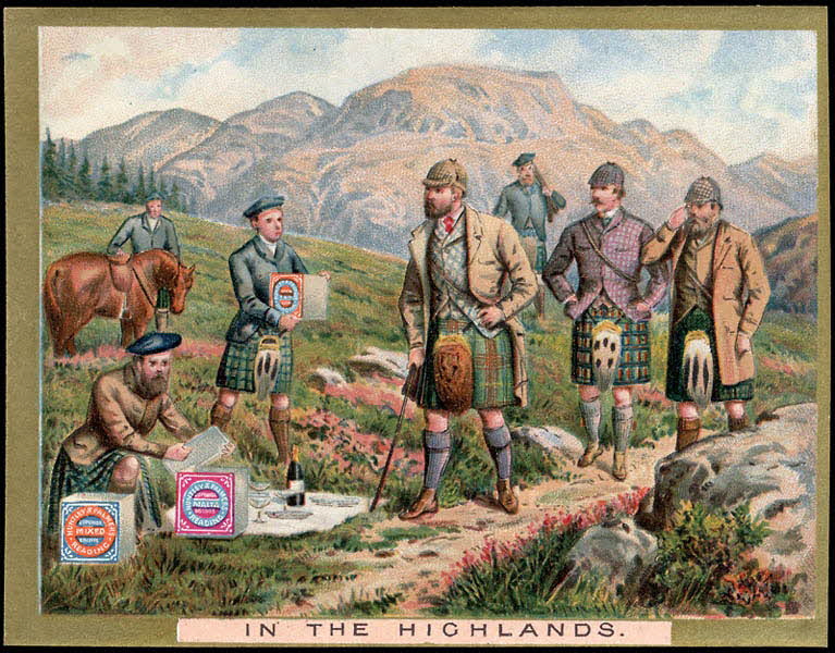 Huntley and Palmers carte réclame chromo Paris 1885-1910 1995.1.4192.6 Photo