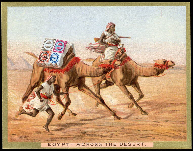 Huntley and Palmers carte réclame chromo Paris 1885-1910 1995.1.4192.4 Photo