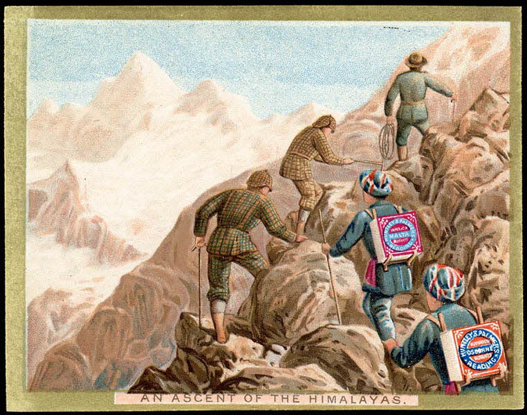 Huntley and Palmers carte réclame chromo Paris 1885-1910 1995.1.4192.1 Photo