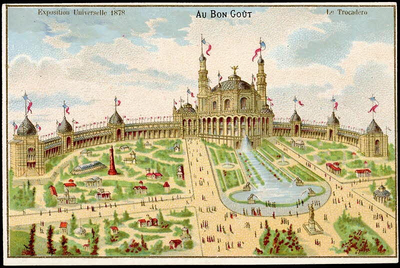Hamelin carte réclame chromo Paris 1878 1995.1.1954.1 Photo