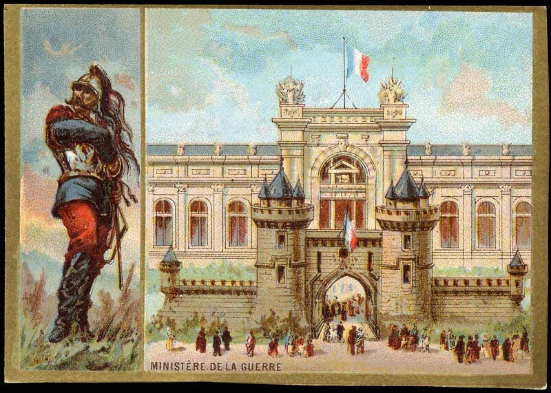 carte réclame chromo Paris 1890 1995.1.1518.5 Photo