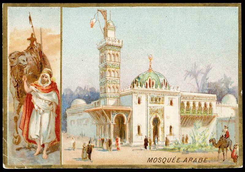 carte réclame chromo Paris 1890 1995.1.1519.5 Photo