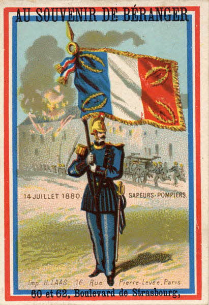 Imprimerie H. Laas carte réclame chromo Paris 1878-1905 1995.1.958.3 Photo