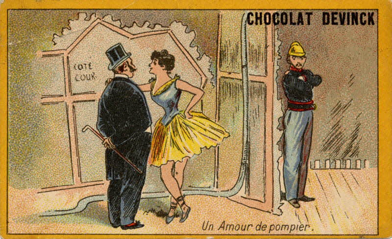 Romanet carte réclame chromo Paris 1877-1907 1995.1.672.25 Photo