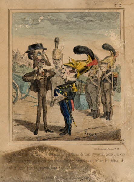 estampe Au nom des pompiers, ... 1962.65.4 Photo