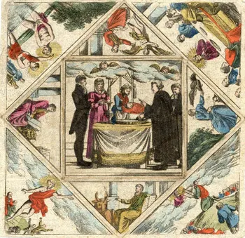 Margaretha Szach lettre de baptême Du bift getauft nach Jesu Lehren Nuremberg 1823 1988.52.84  Photo