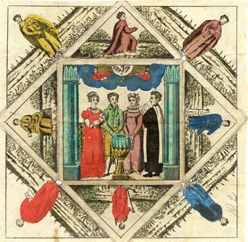 Anton Wäber lettre de baptême Versäume nie, mein Kind, als wahrer Chrift zu leben Leipzig 1827 1988.52.85  Photo
