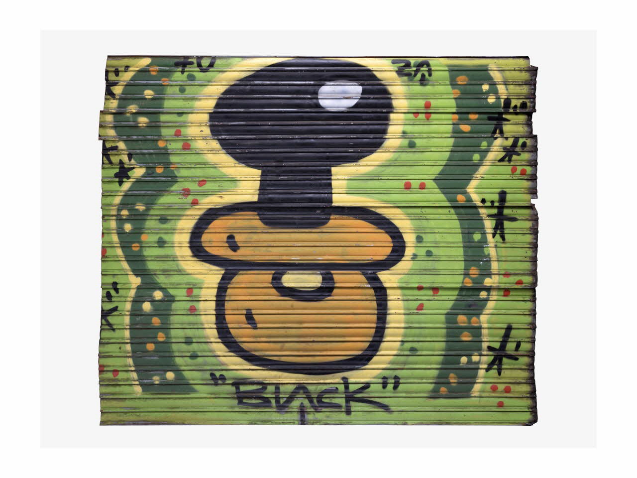 EL XUPET NEGRE RIDEAU DE VITRINE TU - ZA Catalogne, Espagne 2010 2017.5.1 Photo Mucem/ Yves Inchierman