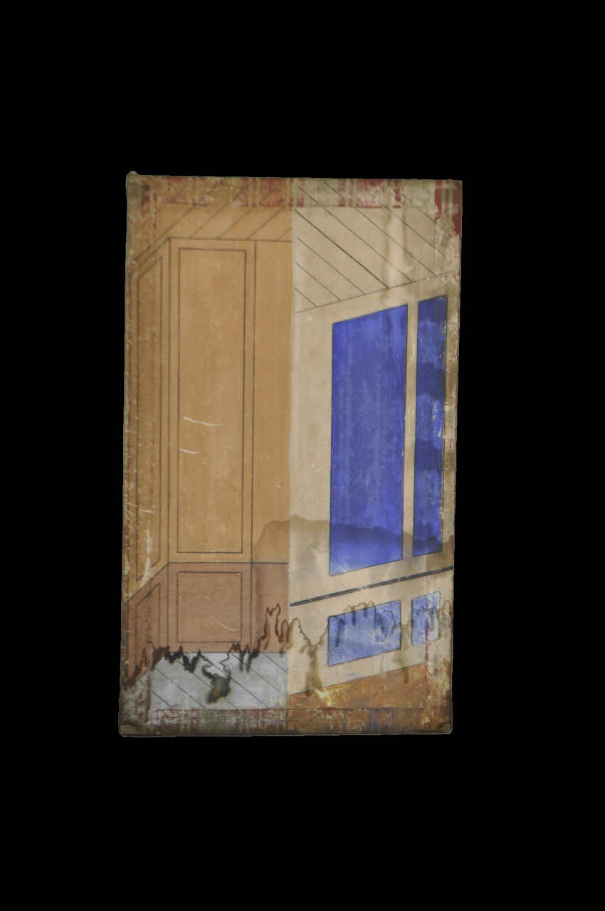 toile de fond de théâtre de marionnettes 1989.3.44.13 Photo Mucem