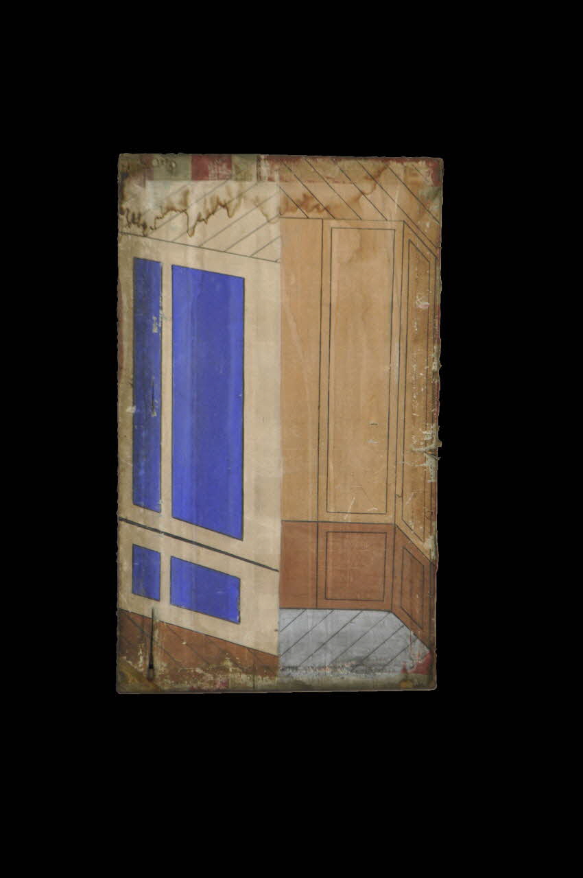 toile de fond de théâtre de marionnettes 1989.3.44.14 Photo Mucem