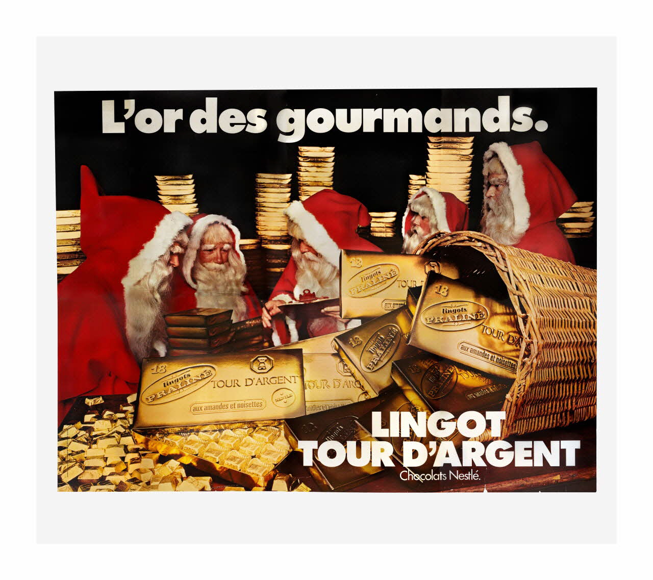 Métrobus Publicité ; Bedos Et Cie affiche 1972/12/2 1973.40.6.1-8 Photo