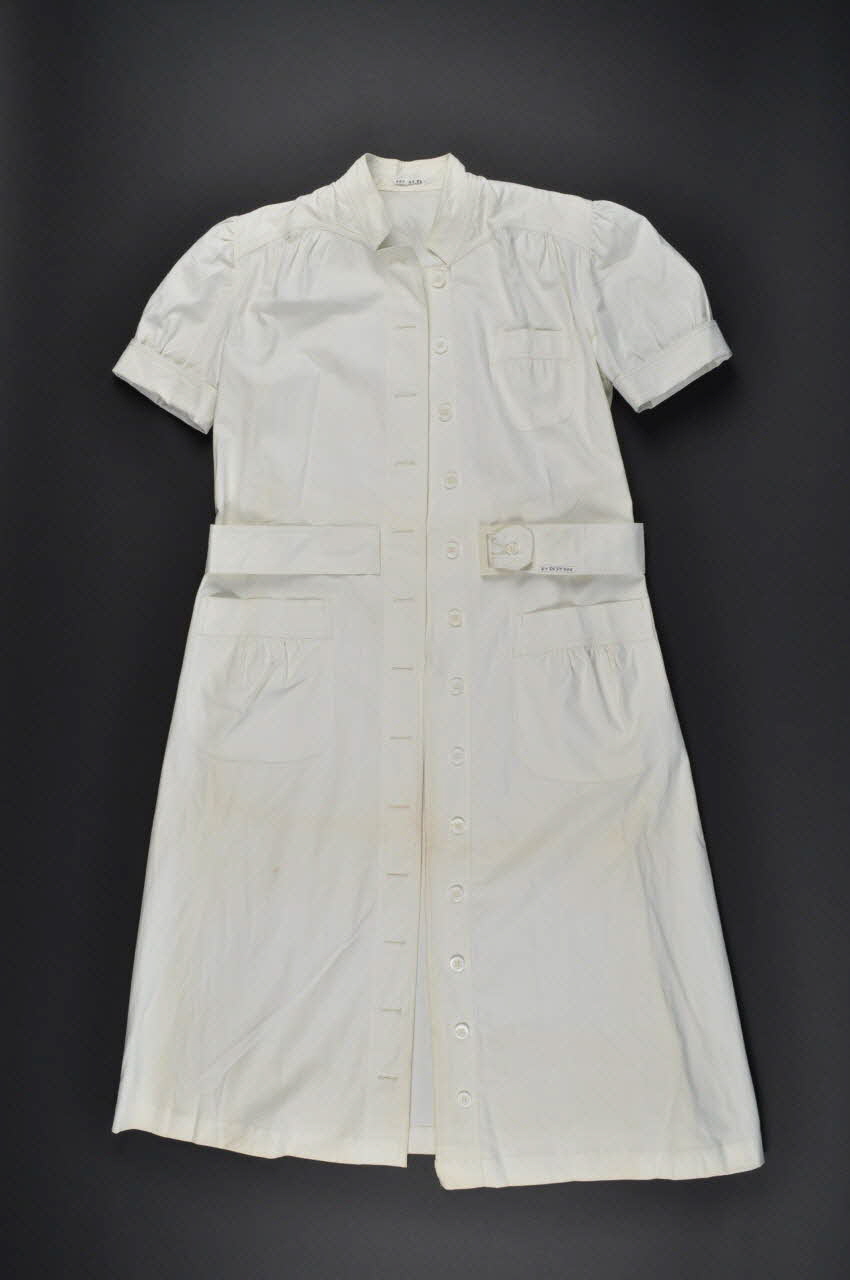 Société Duthilleul Et Minart blouse de femme Île-de-France, France 1954 1990.42.52.1-2 Photo Mucem