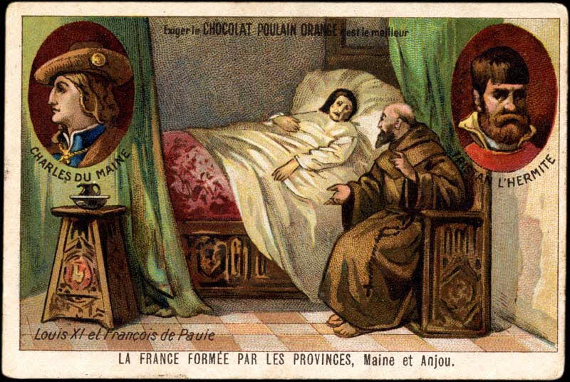 Romanet carte réclame chromo Paris 1877-1913 1995.1.460.14 Photo