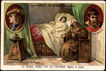 Romanet carte réclame chromo Paris 1877-1913 1995.1.460.14 Photo