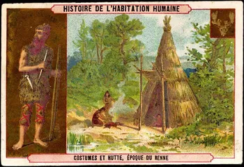 Romanet carte réclame chromo Paris 1877-1907 1995.1.644.5  Photo
