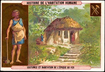 Romanet carte réclame chromo Paris 1877-1907 1995.1.644.3  Photo