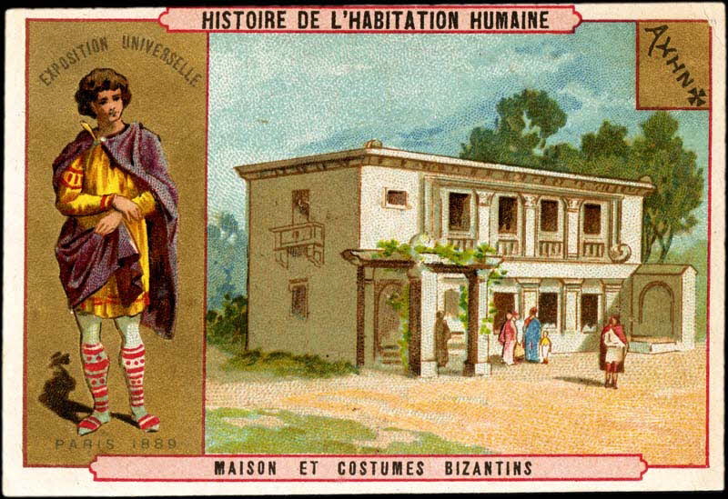Romanet carte réclame chromo Paris 1877-1907 1995.1.644.10 Photo