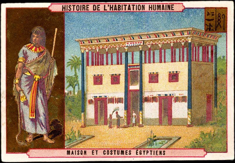 Romanet carte réclame chromo Paris 1877-1907 1995.1.644.12 Photo