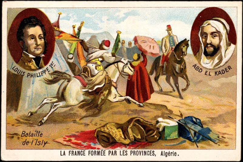 Romanet ; Horace Vernet carte réclame chromo lle-de-France, France 1881-1913 1995.1.460.1 Photo Mucem