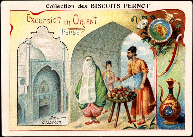 Romanet carte réclame chromo Paris 1877-1913 1995.1.461.2 Photo