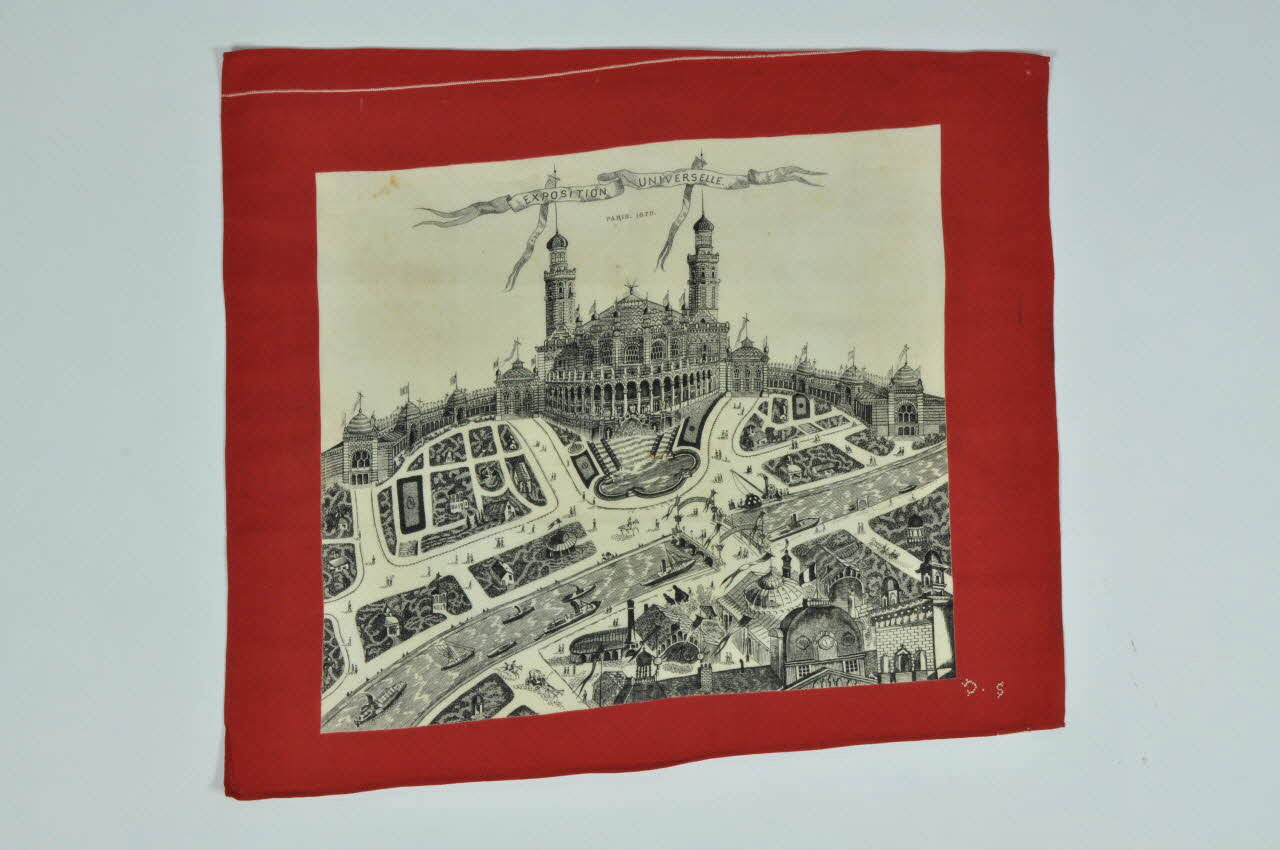 mouchoir Exposition universelle de 1878 1878 1938.95.2 Photo Mucem