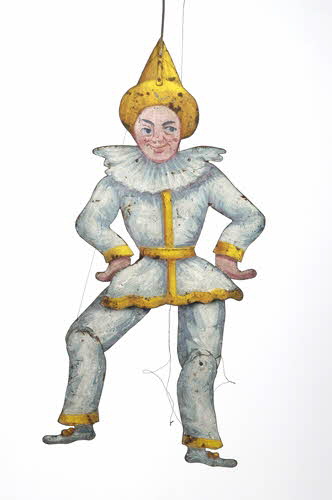 marionnette à transformations Arlequin 1947.63.26 Photo Mucem