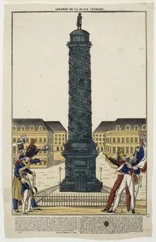 Boulay , Charles ; Clerc Jean Pierre imagerie ancienne COLONNE DE LA PLACE VENDOME. Belfort 1831-1842 1987.40.3 Photo RMN-Grand Palais (Mucem)