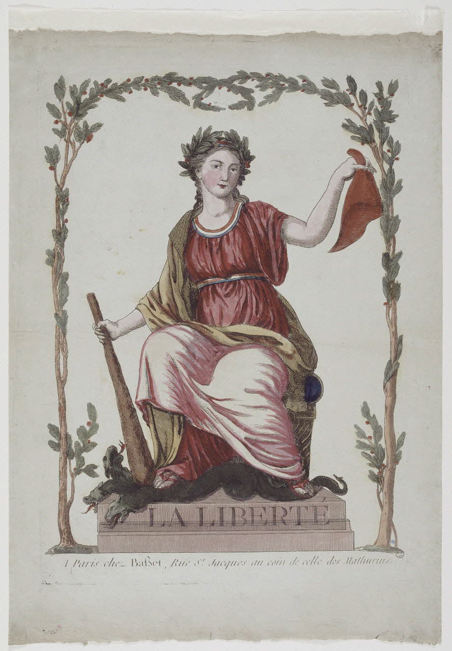 André Basset imagerie ancienne LA LIBERTE Paris 1784-1794 1955.31.5 Photo RMN-Grand Palais (Mucem)