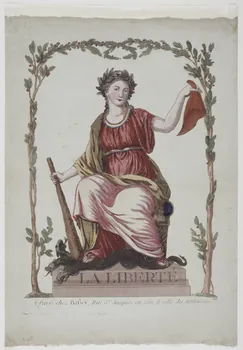 André Basset imagerie ancienne LA LIBERTE Paris 1784-1794 1955.31.5  Photo RMN-Grand Palais (Mucem)