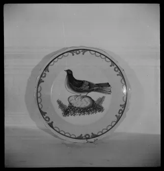 Pierre Soulier photographie Assiette provenant de l'Auxerrois Ile-de-France, France 1944/2/1 Ph.1944.26.66  Photo