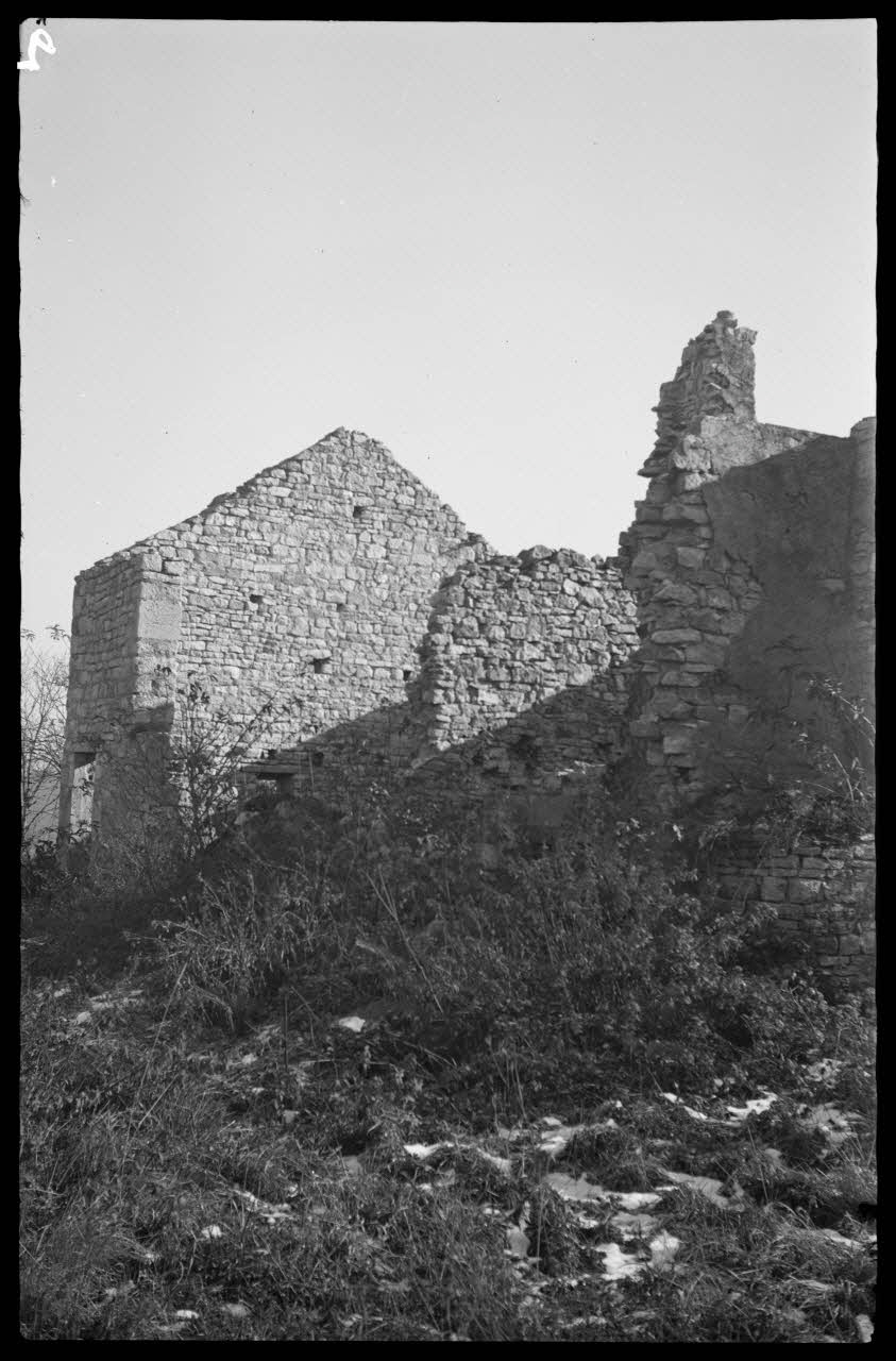 Canteloup photographie Type de maçonnerie du pays Franche-Comté, France 1945 Ph.1946.68.2 Photo