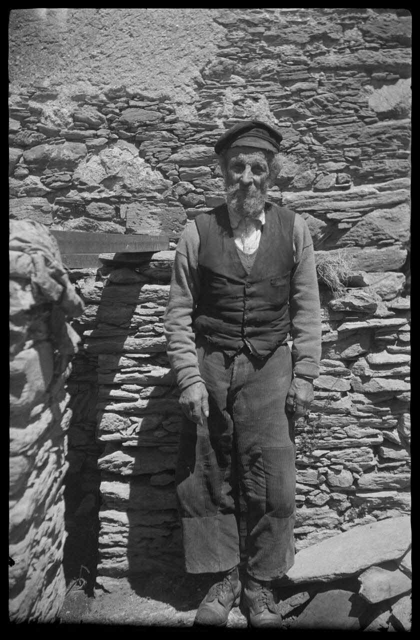 Max photographie Type de paysan corse Corse, France 1946/5/1 Ph.1946.101.10 Photo Mucem / Max