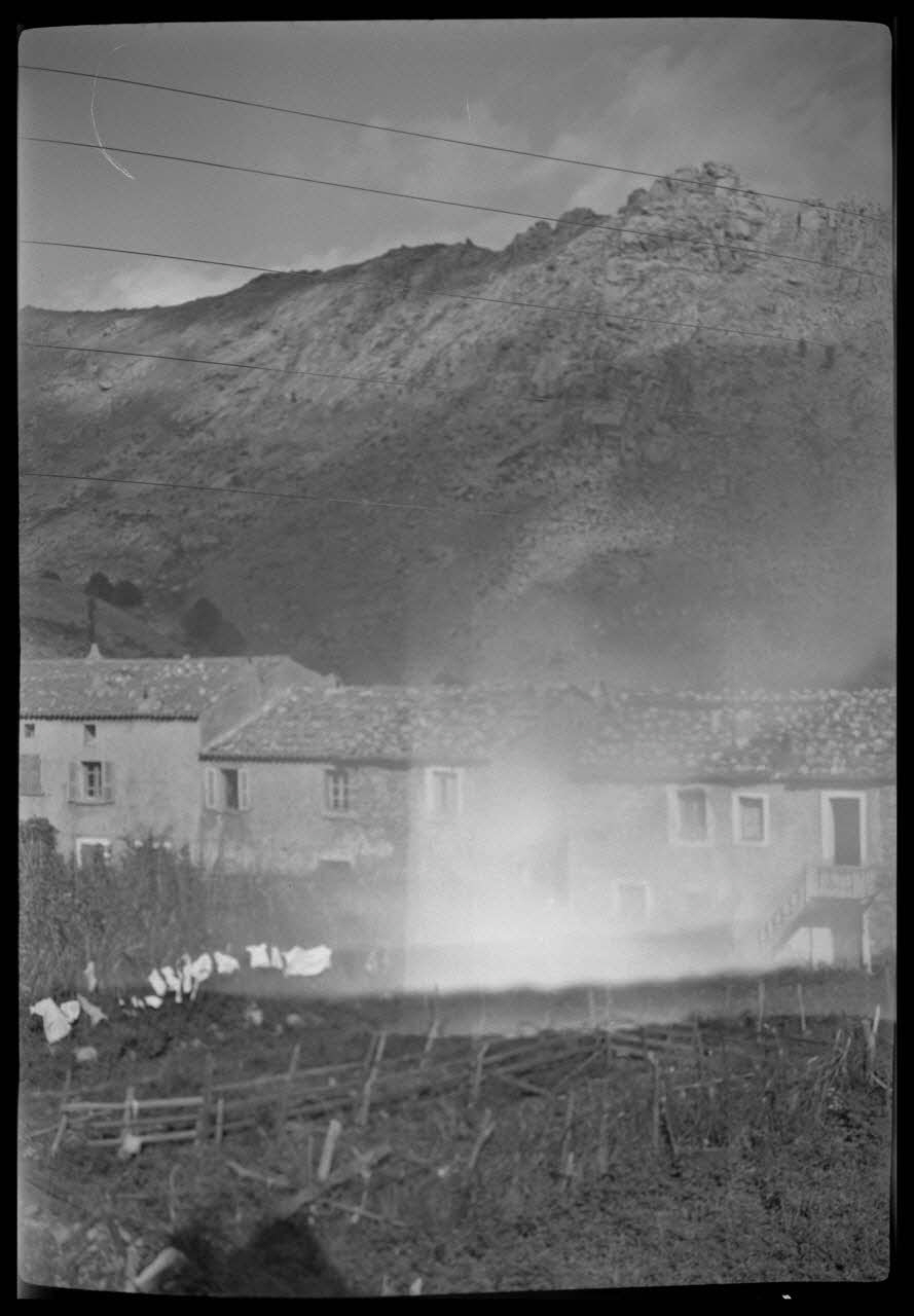 Raymond Borelly photographie Panorama de Calasima pris du clocher Corse, France 1948/9/6 Ph.1949.36.46 Photo
