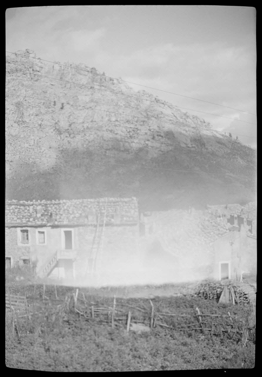 Raymond Borelly photographie Panorama de Calasima pris du clocher Corse, France 1948/9/6 Ph.1949.36.47 Photo