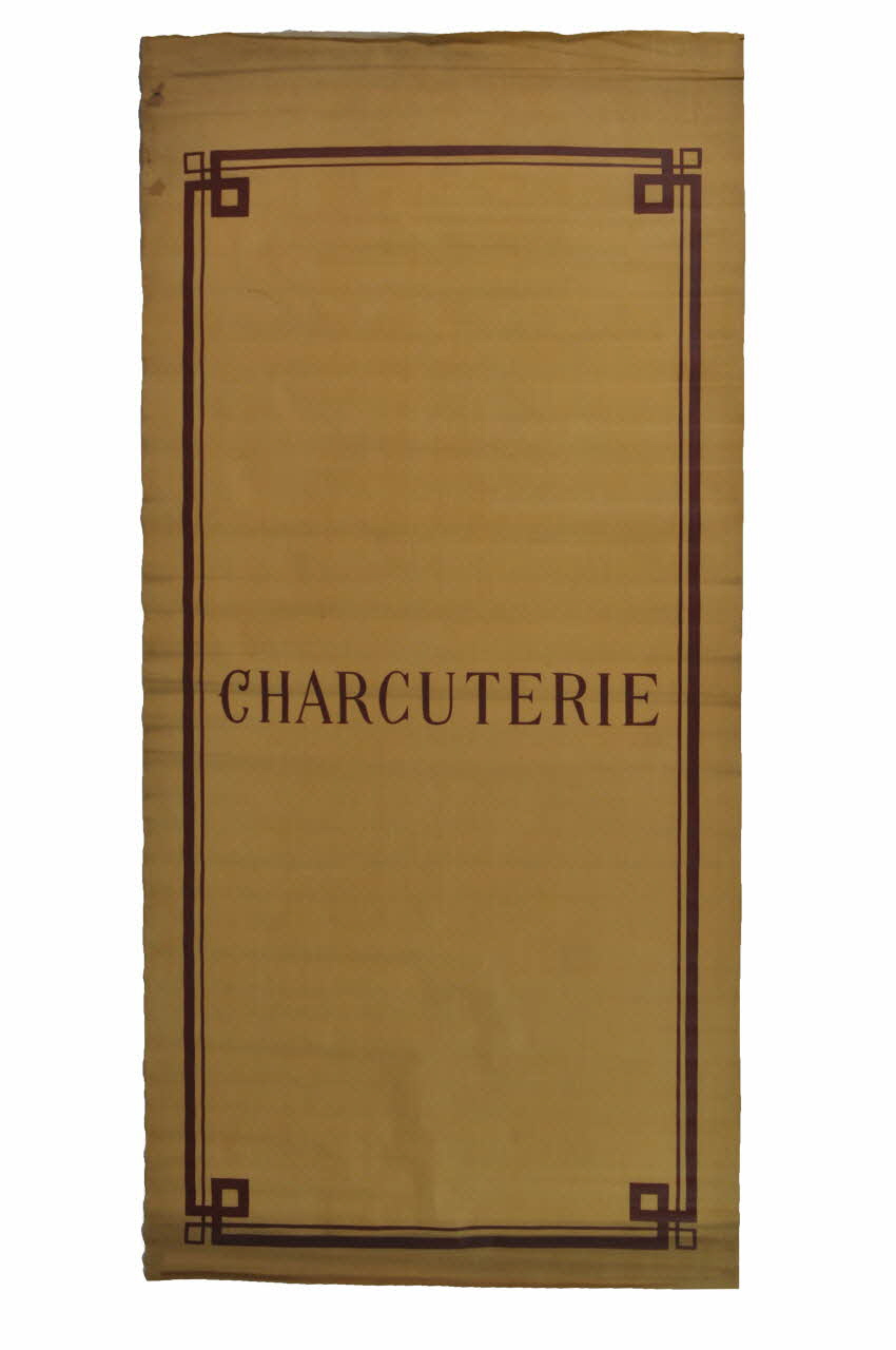 décor de boutique Store de charcuterie 1986.35.3 Photo Mucem