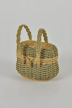 Etablissements CoëT PANIER MINIATURE Picardie, France 1950 1986.48.1 Photo Mucem