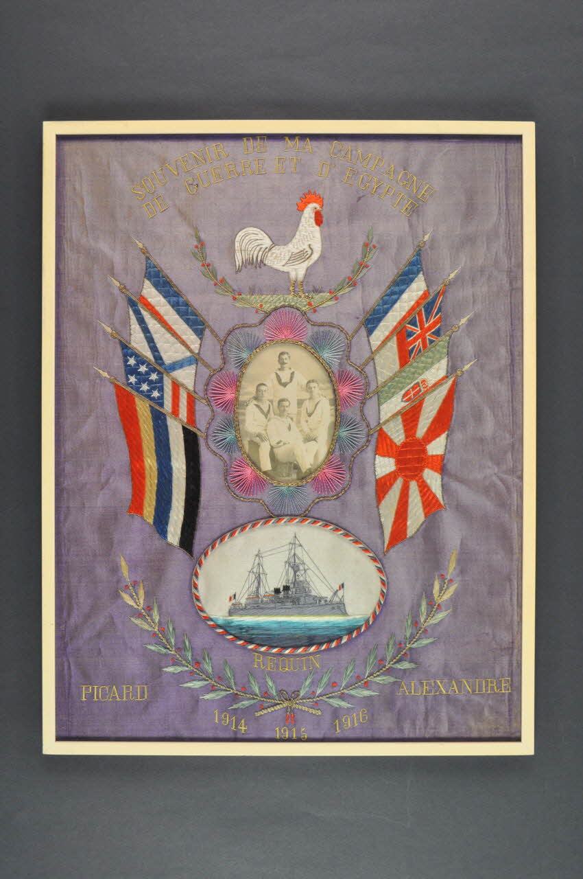 EMBLEME MILITAIRE Asie 1914-1916 1986.77.1 Photo Mucem