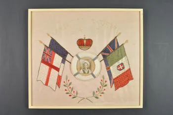 EMBLEME MILITAIRE 1914-1918 1986.77.5 Photo Mucem