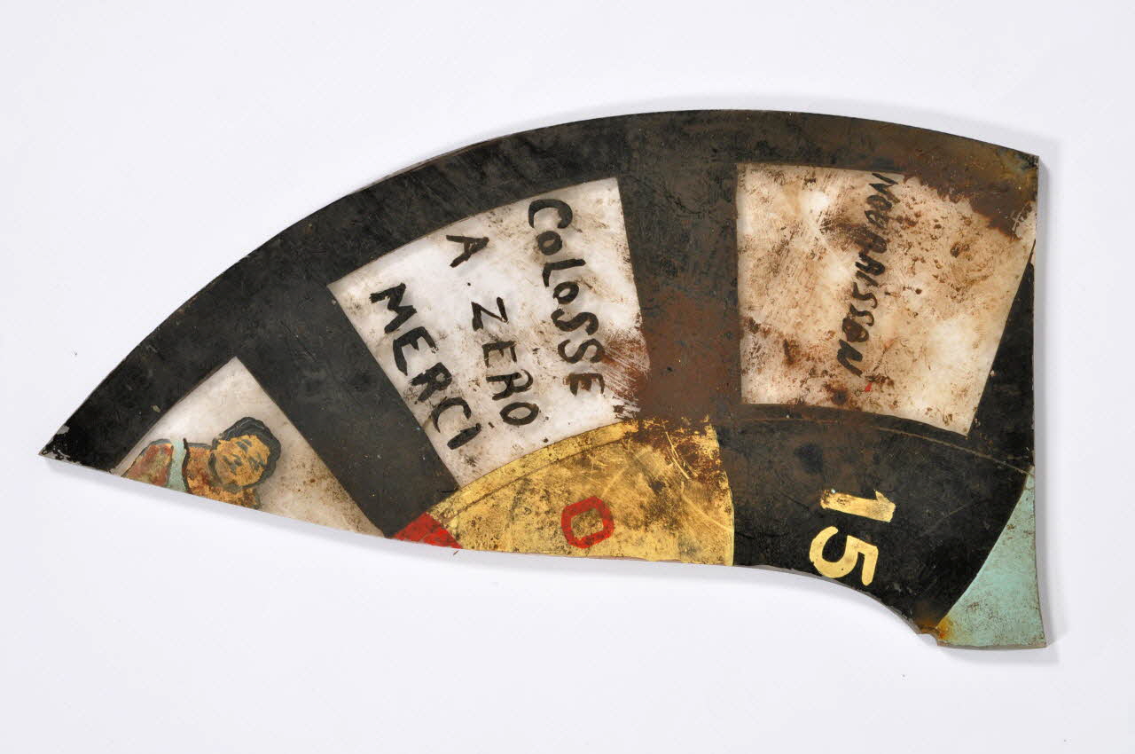 FRAGMENT DE PANNEAU 1950 1986.83.1.4  Photo Mucem