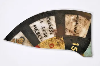 FRAGMENT DE PANNEAU 1950 1986.83.1.4 Photo Mucem