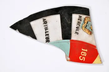 FRAGMENT DE PANNEAU 1950 1986.83.1.6 Photo Mucem