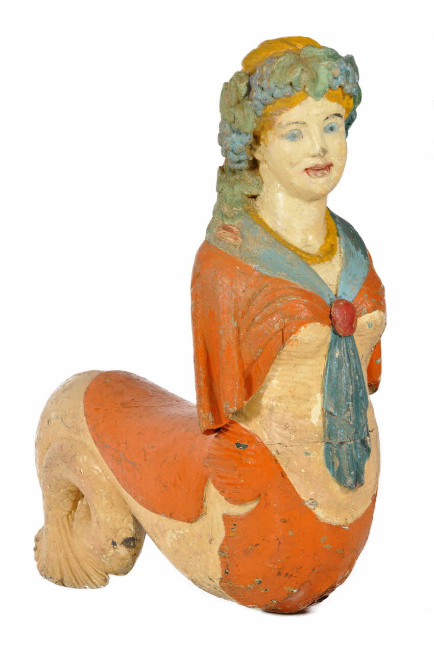 Friedrich Heyn sujet de manège sauteur Sirène Thuringe, Allemagne 1880-1900 1991.2.1.1 Photo Mucem