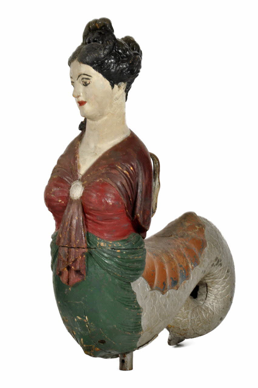 Friedrich Heyn sujet de manège sauteur Sirène Thuringe, Allemagne 1880-1900 1991.2.1.2 Photo Mucem