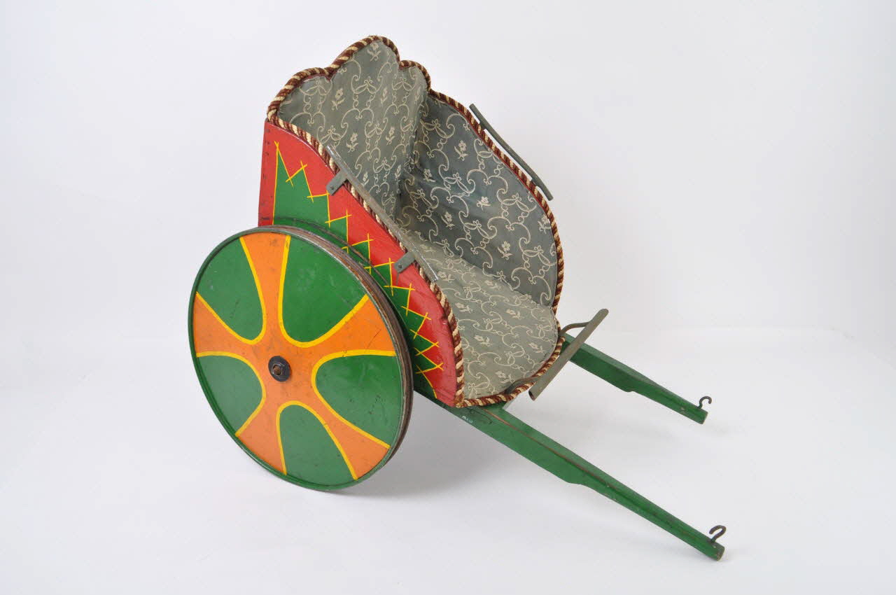 Gustave Bayol sujet de manège Pousse-pousse France 1900-1910 1991.2.20 Photo Mucem