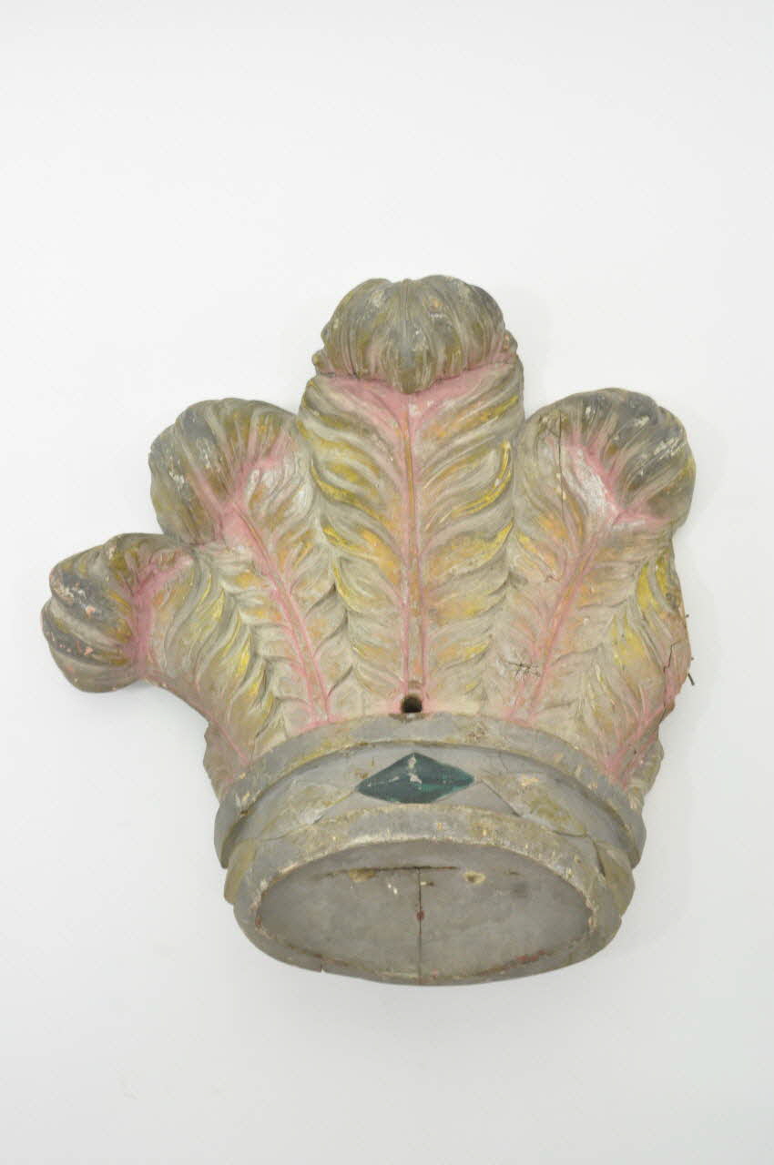 élément constitutif de manège de chevaux de bois Couvre-joint 1991.2.44.2 Photo Mucem