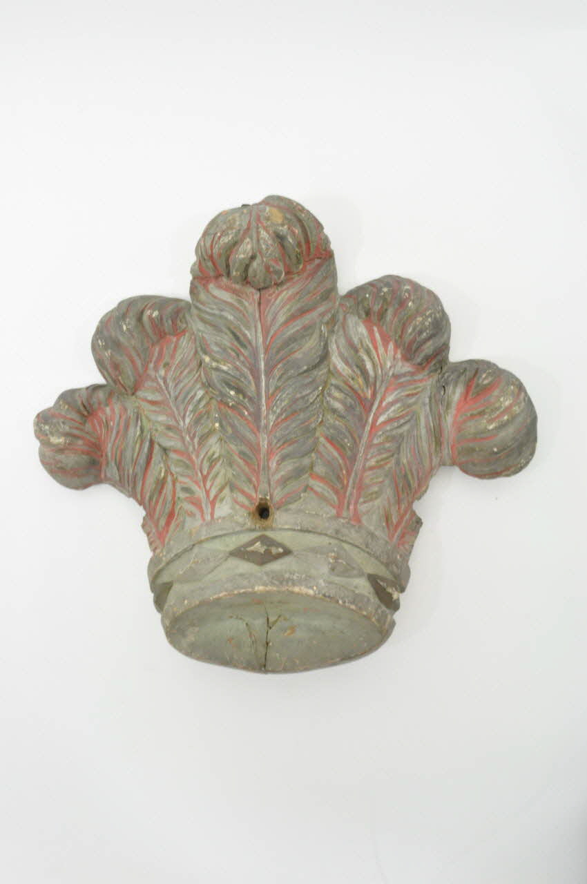 élément constitutif de manège de chevaux de bois Couvre-joint 1991.2.44.3 Photo Mucem