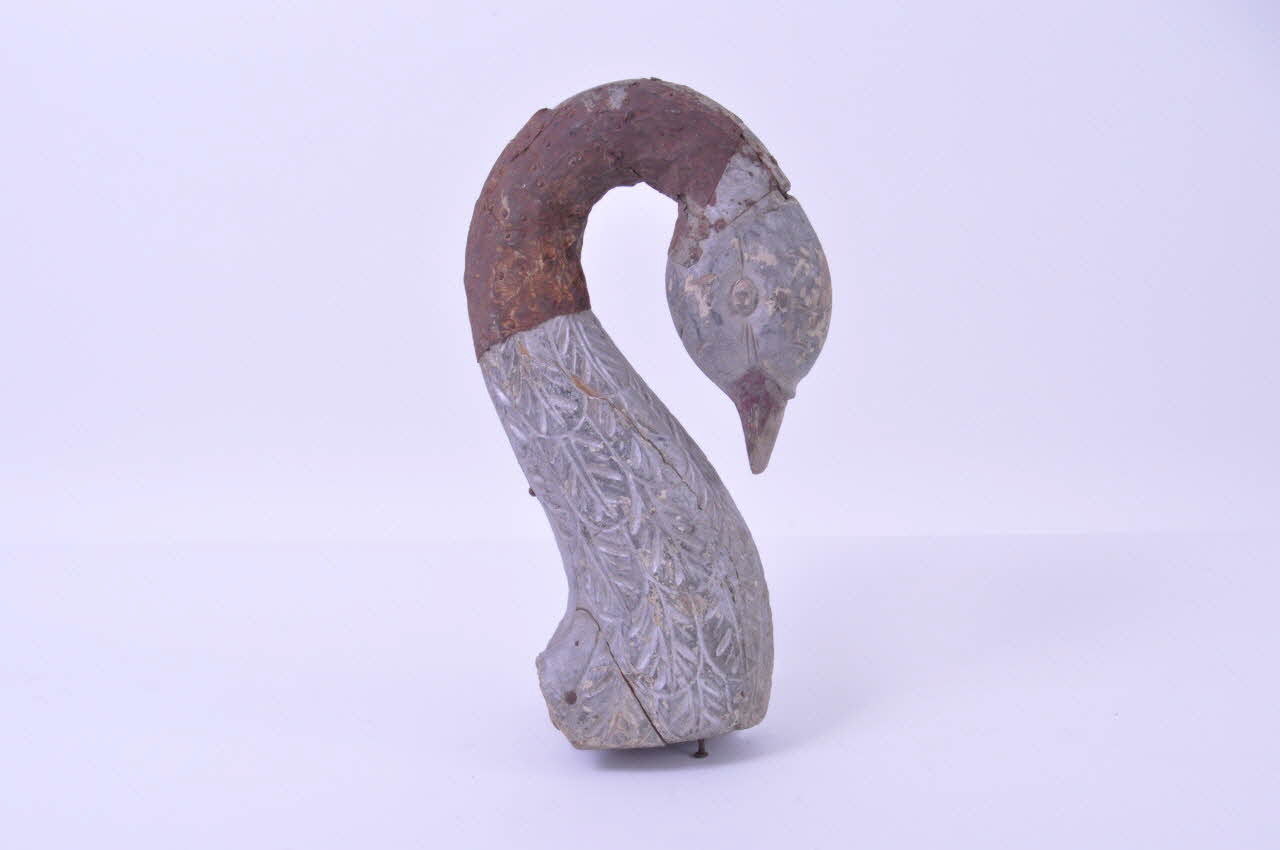 élément décoratif Tête de cygne Belgique 1900 1991.2.45.2.4.1-2 Photo Mucem