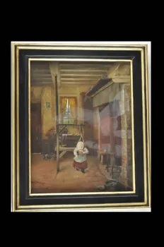 Uranie Colin Libour peinture Le manège France 1892 1991.3.1 Photo Mucem