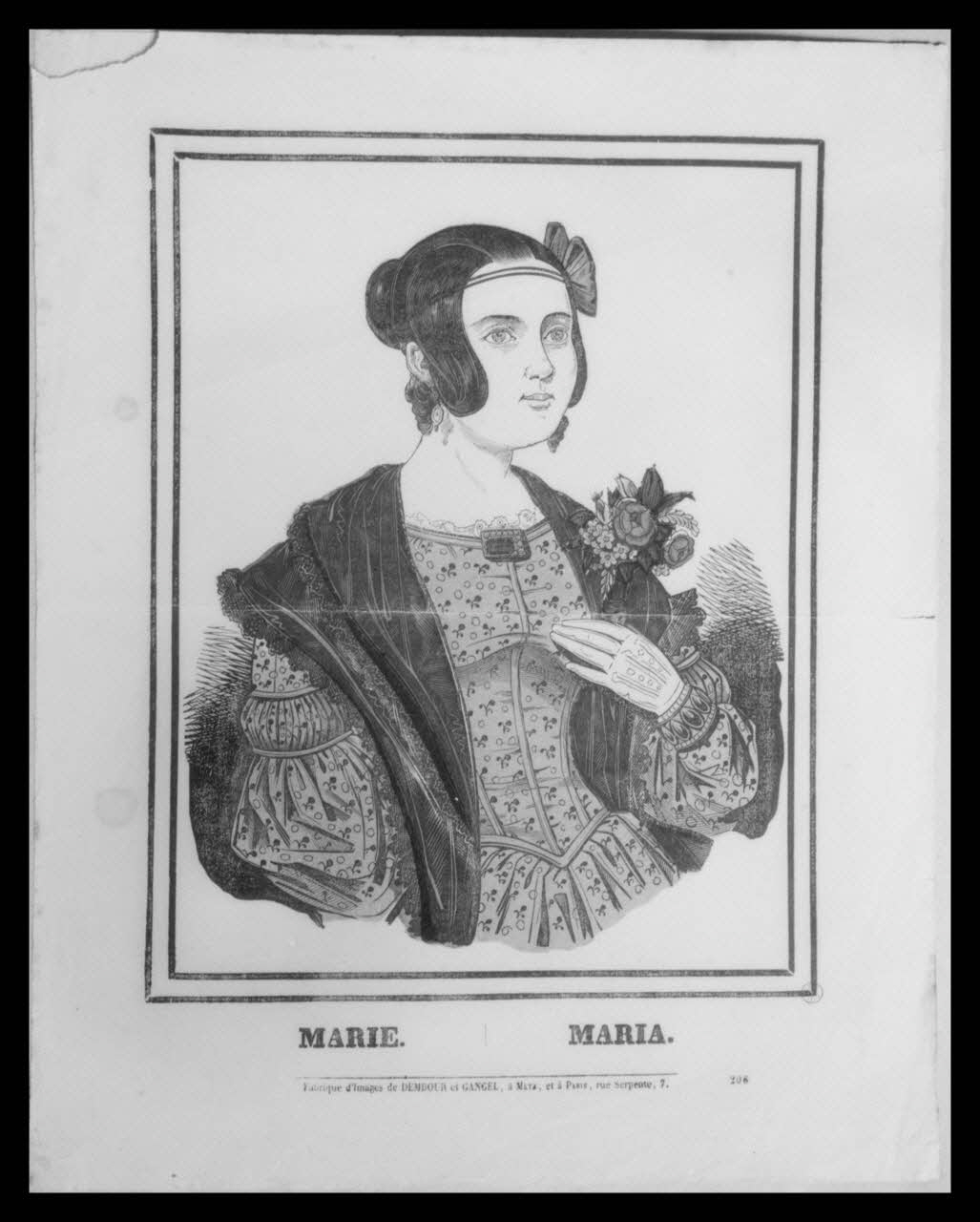 Lalance photographie Image. "Marie-Maria" Ile-de-France, France 1959 Ph.1959.77.6 Photo