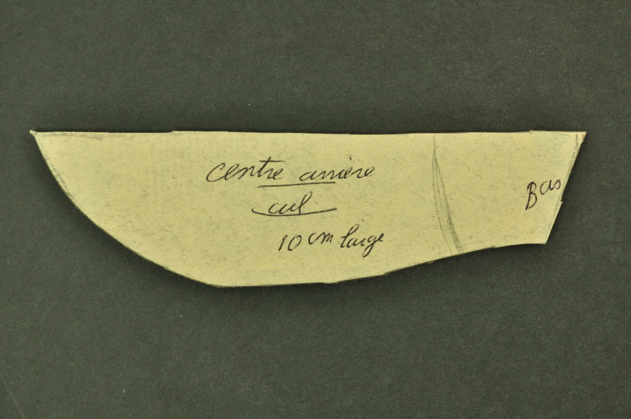 Camille Soccorsi calibre pour sujet de manège 1992 1992.32.2.12 Photo Mucem